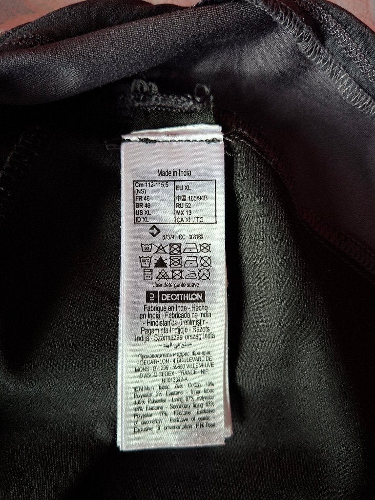 Shortrokje (donkergrijs) dames Quechua, Kleding | Dames, Sportkleding, Ophalen, Zo goed als nieuw, Grijs