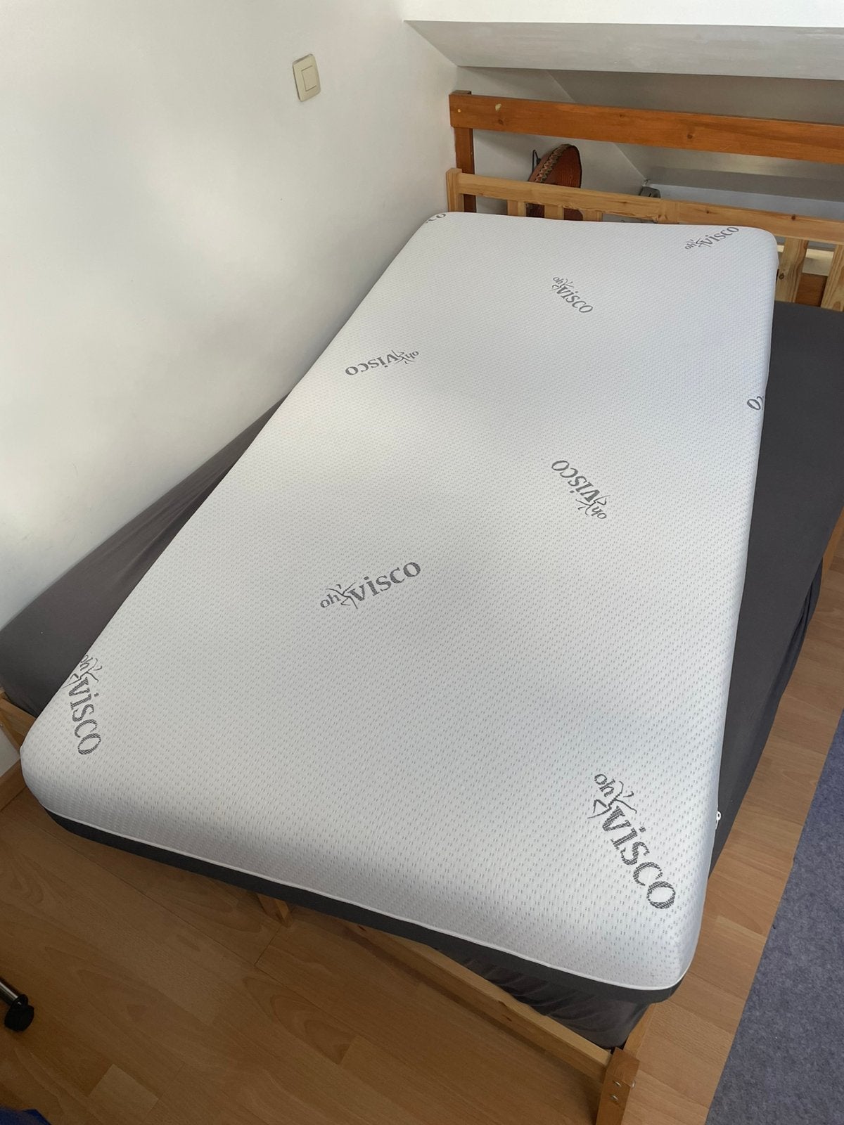 Matras van traagschuim 100x200, Huis en Inrichting, Ophalen, 100 cm, Eenpersoons, Zo goed als nieuw