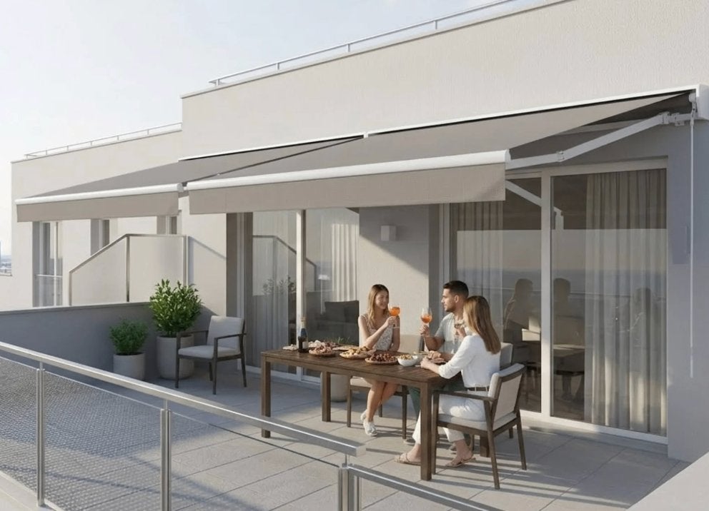 zonnescherm zonneluifel 3,00 x 2,00 m, Tuin en Terras, Ophalen, Nieuw, 150 tot 300 cm, 250 cm tot 450 cm