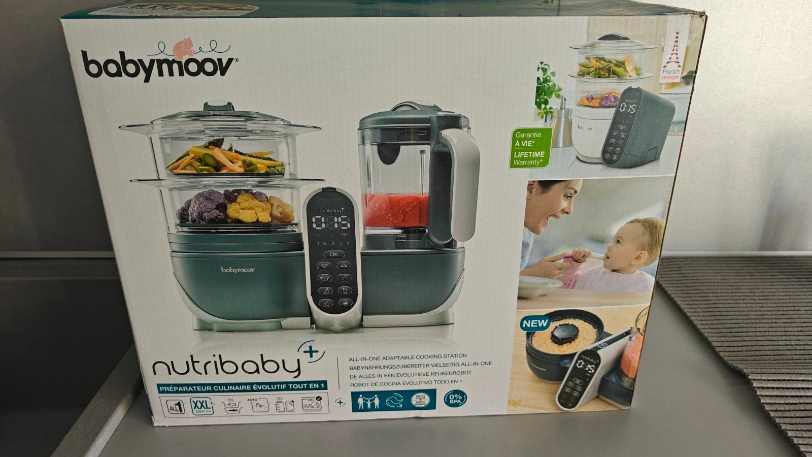 Babymoov nutribaby+, Ophalen