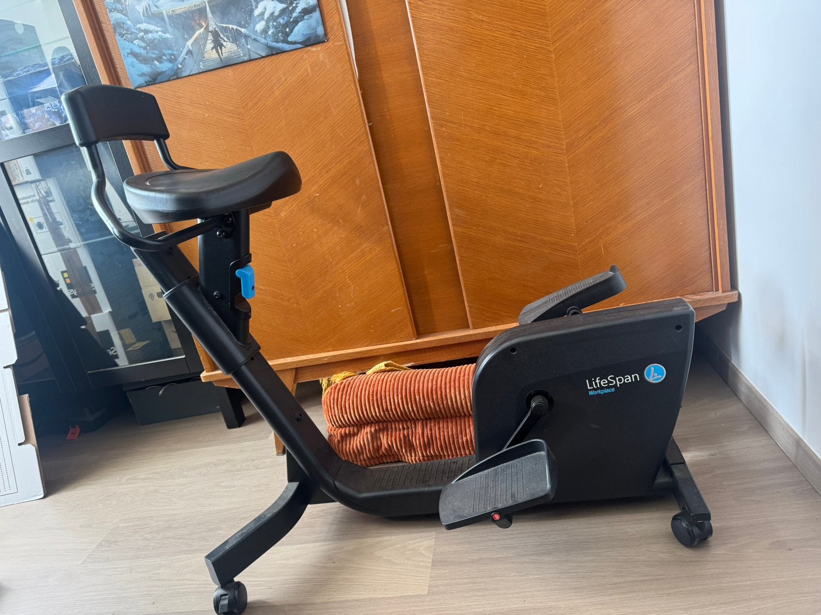 Staple-fiets, Ophalen, Zo goed als nieuw, Benen, Hometrainer