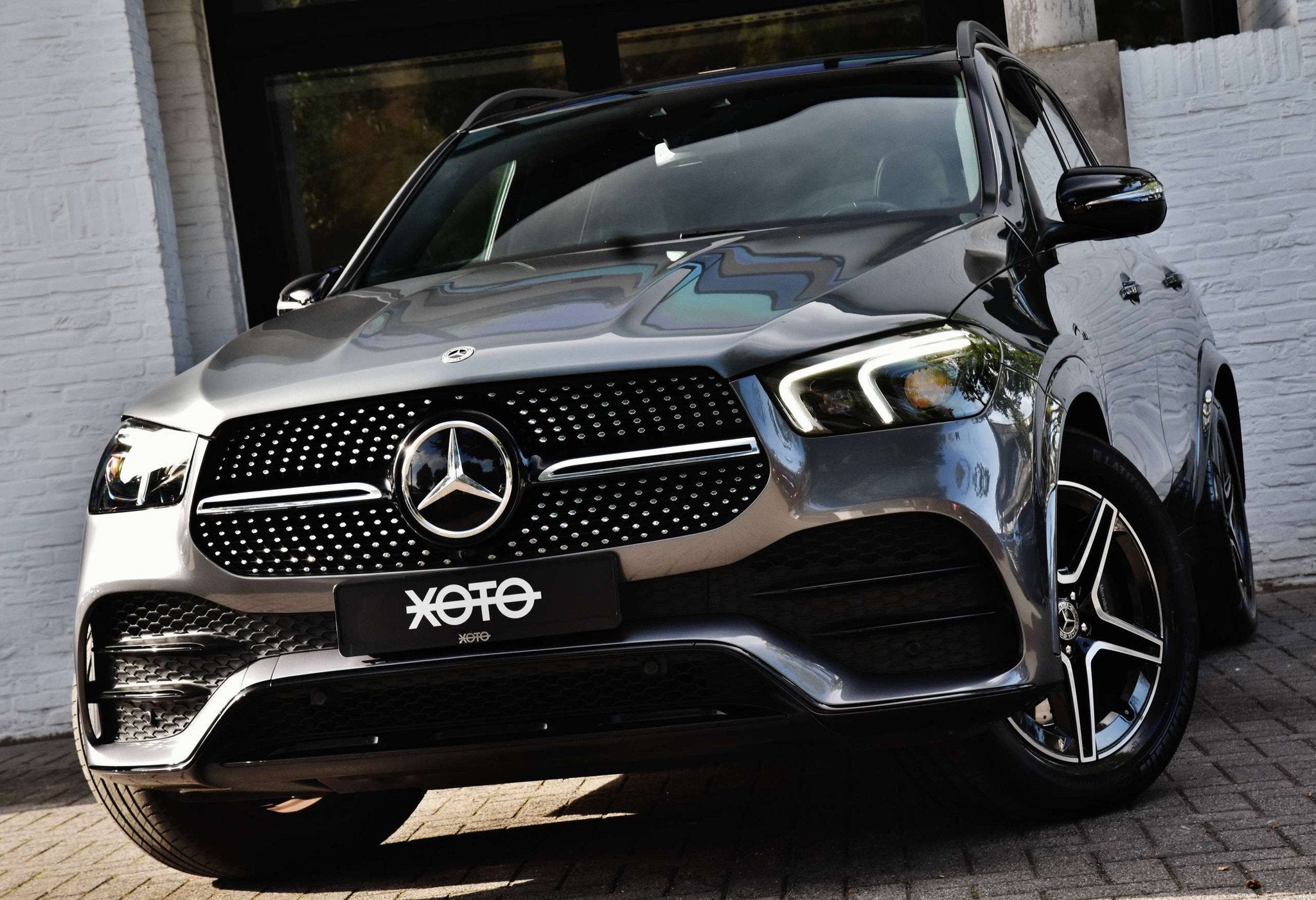 Mercedes-Benz GLE 350 E 4-MATIC PHEV AMG LINE NIGHT PACK * F, Auto's, Automaat, Adaptive Cruise Control, Gebruikt, 4 cilinders