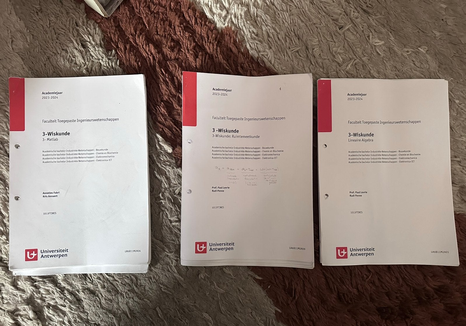 3-Wiskunde bundels FTI, Boeken, Ophalen, Zo goed als nieuw