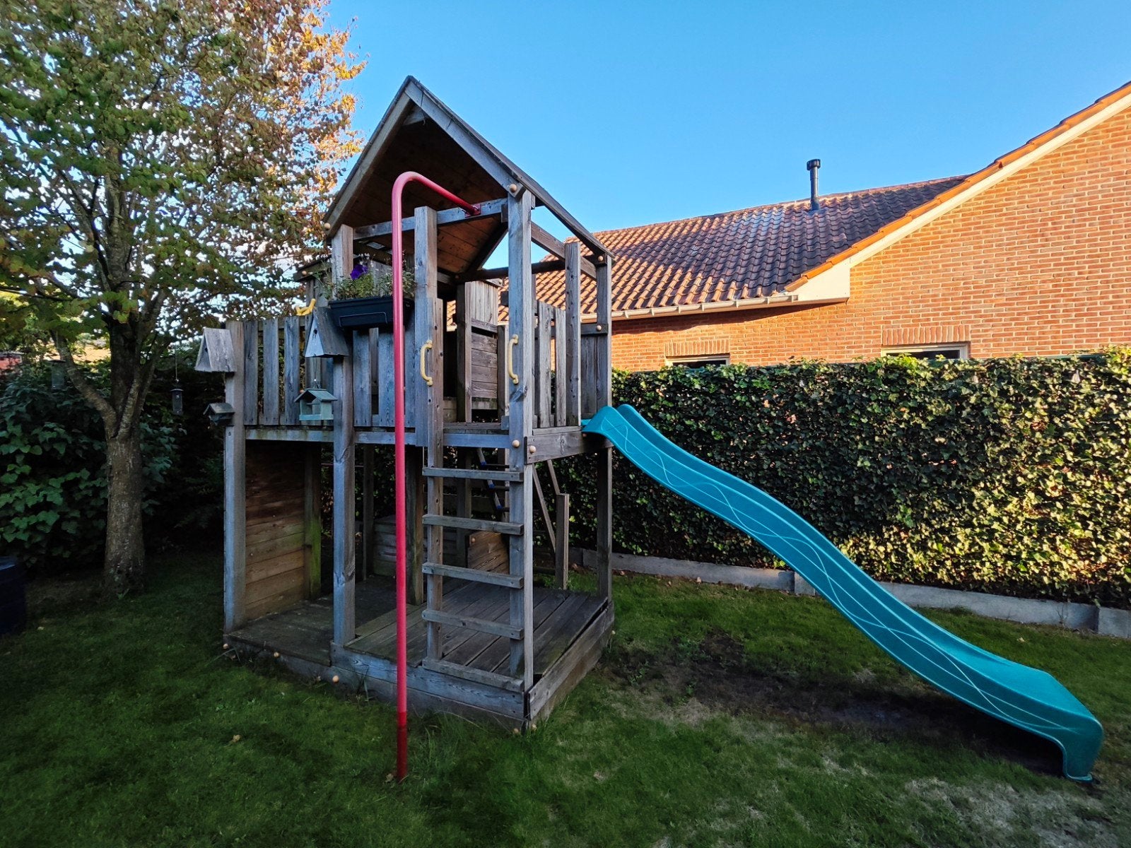speelhuisje te koop, Ophalen