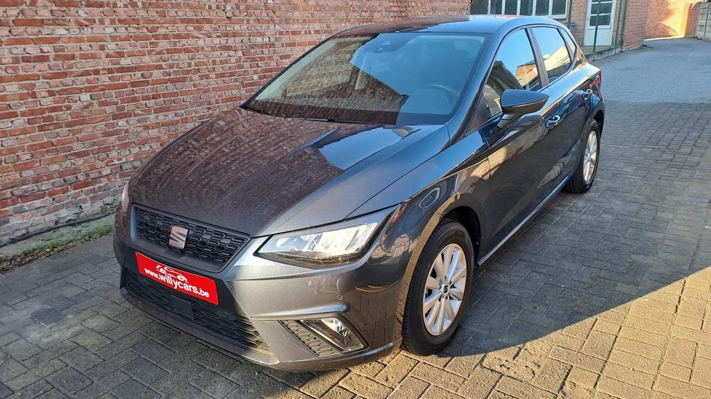 SEAT Ibiza 1.0i * Alu velgen* Airco*Car play* Camera* TOPPER, Autos, Achat, 90 ch, Euro 6, Entreprise