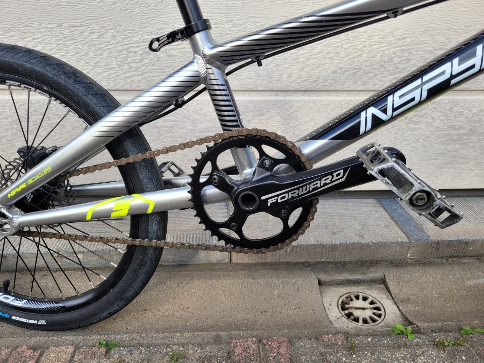 bmx inspyre pro xl, Vélos & Vélomoteurs, Enlèvement, Comme neuf, Aluminium, Frein à disque