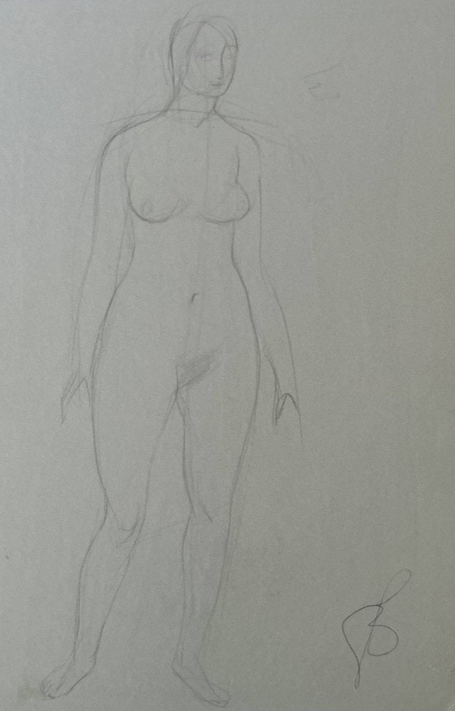 Tekening Gustaaf De Bruyne (1914-1981), Ophalen, Tekening