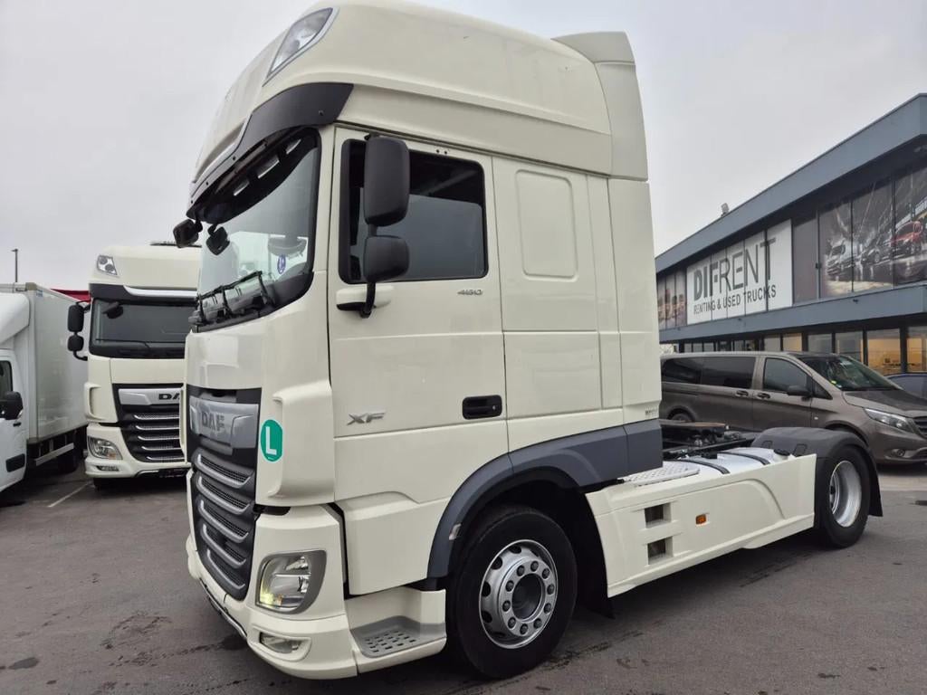 DAF XF 480 FT SUPER SPACE CAB (bj 2021), Auto's, Automaat, Achterwielaandrijving, Euro 6, Wit