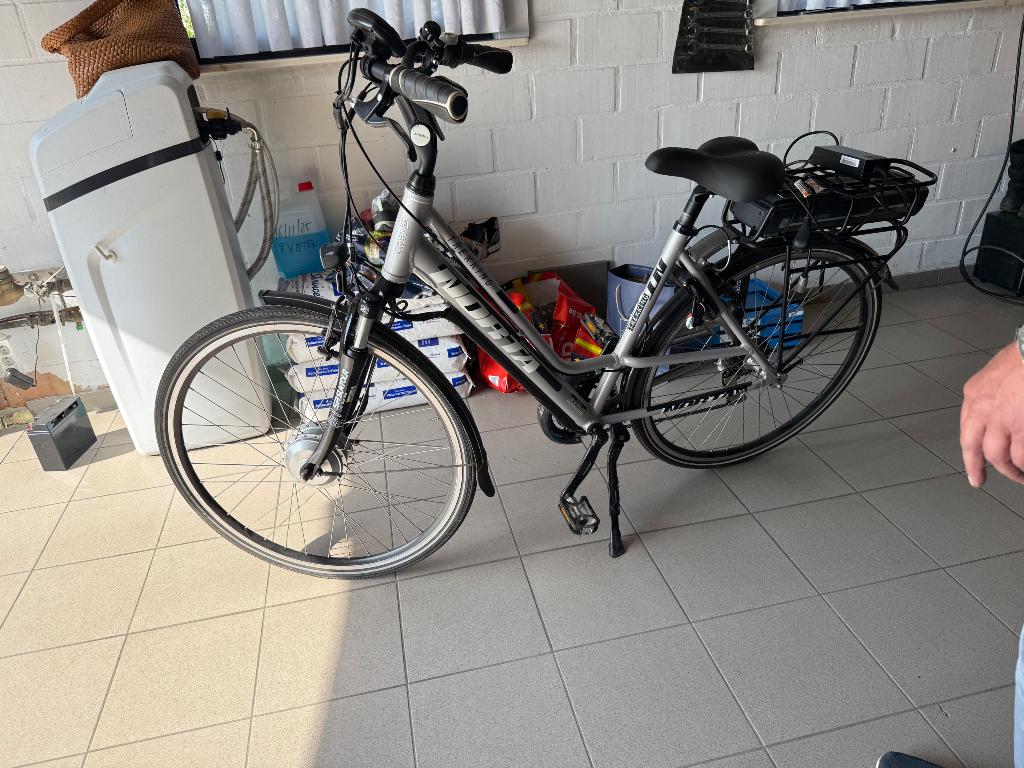Elektrische fiets, Ophalen, Gebruikt
