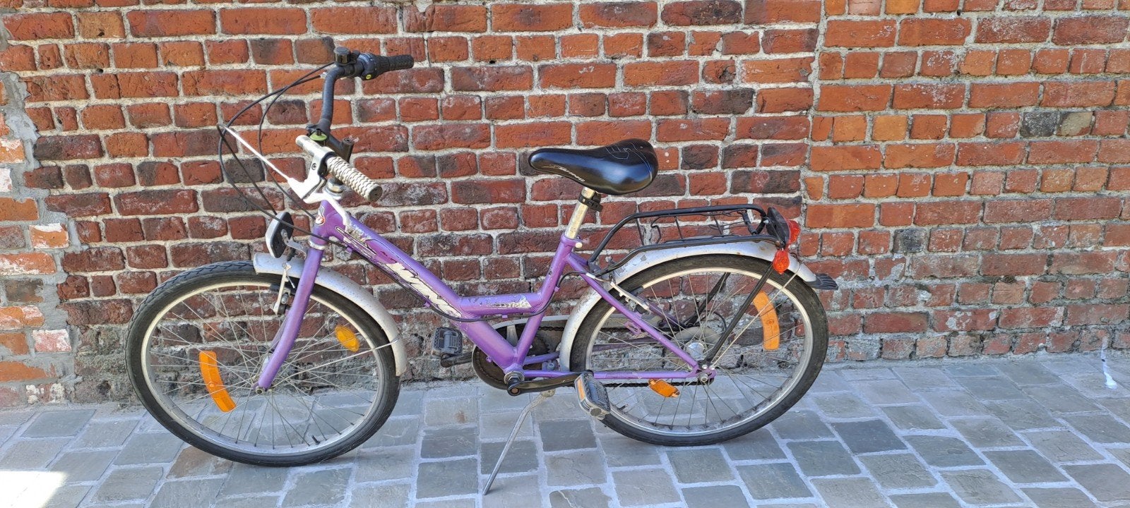 Meisjesfiets, Ophalen, Gebruikt, Handrem