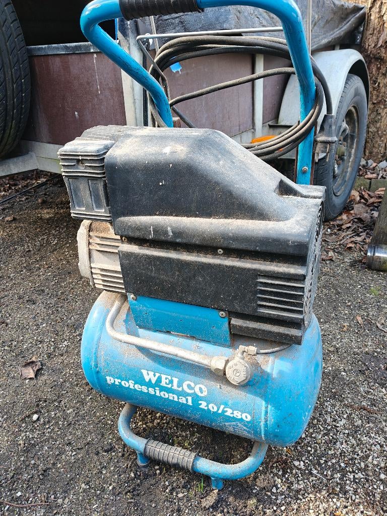 Compressor Welco 20/280, Ophalen, Gebruikt