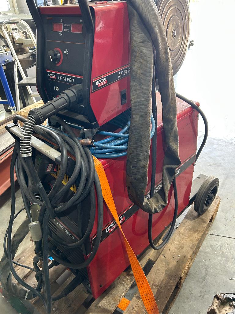 Laspost lincoln powetech 360s, Bricolage & Construction, Enlèvement, Utilisé, 250 ampères, CO2