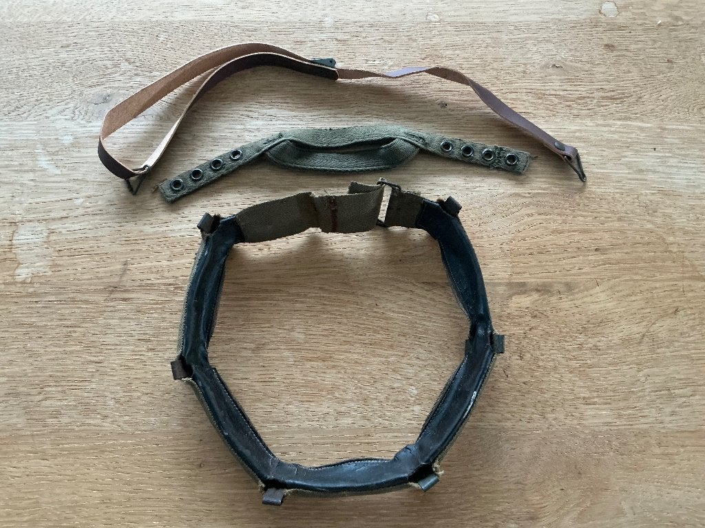 US WWII WO2 hoofdband headband M1 helm 2de type, Collections, Enlèvement ou Envoi