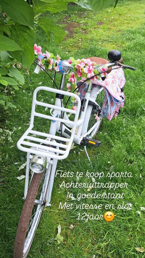 Sparta fiets, Fietsen en Brommers, Fietsen | Dames | Damesfietsen, Ophalen, Terugtraprem, Sparta, Gebruikt