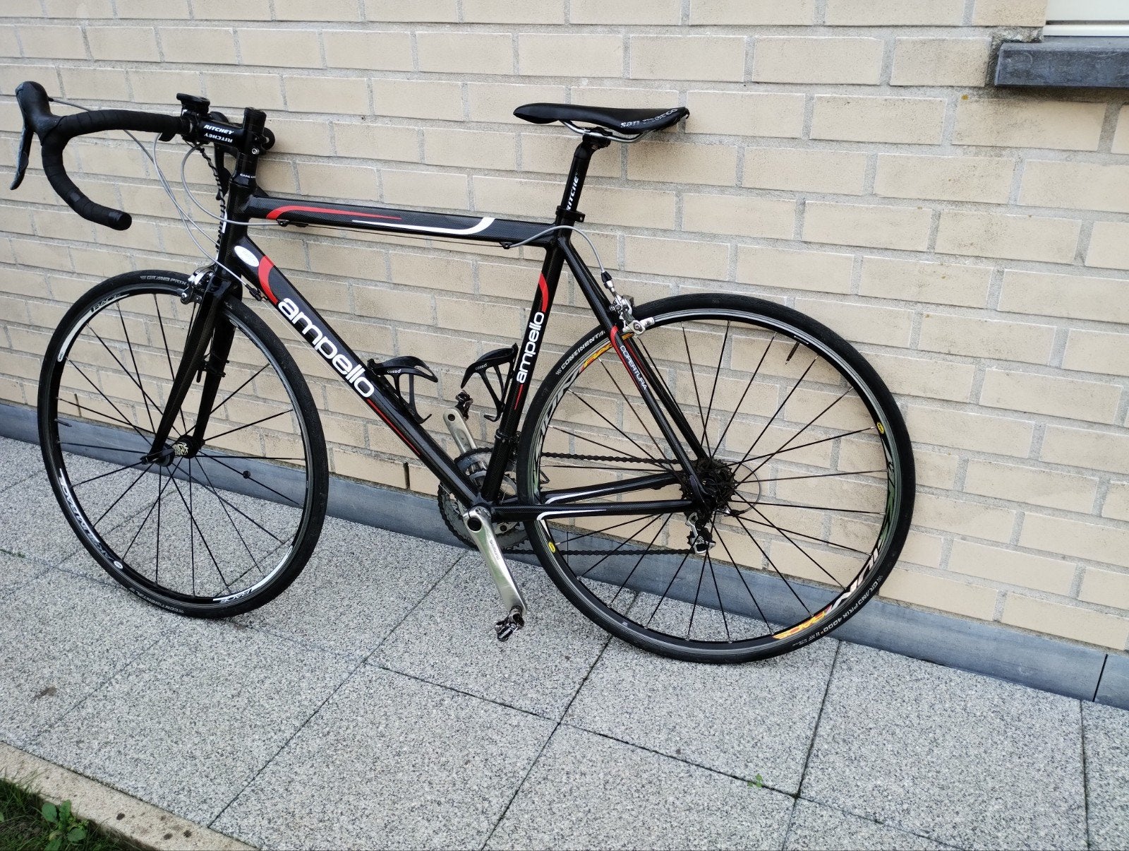 2 koersfietsen, 28 inch, Velgrem, Zo goed als nieuw, 15 tot 20 versnellingen