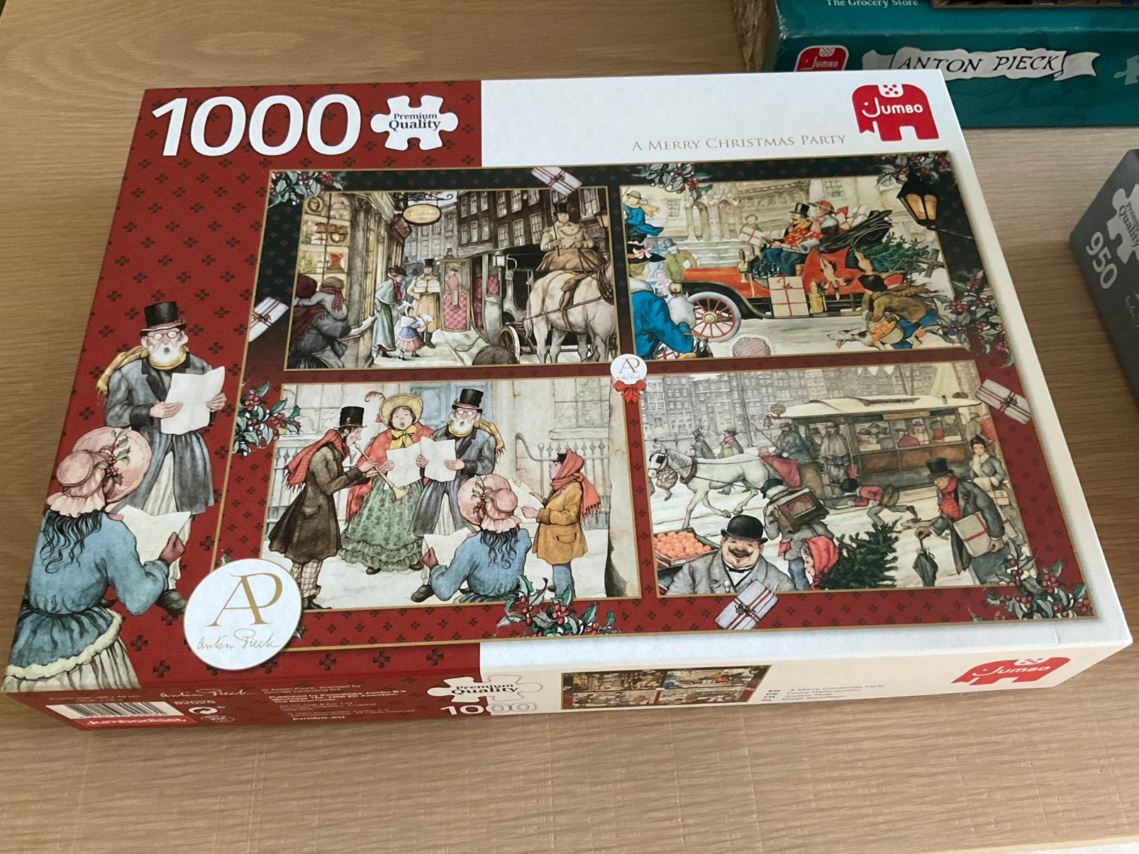 Kerstmis puzzel Anton Pieck, Ophalen of Verzenden, Zo goed als nieuw