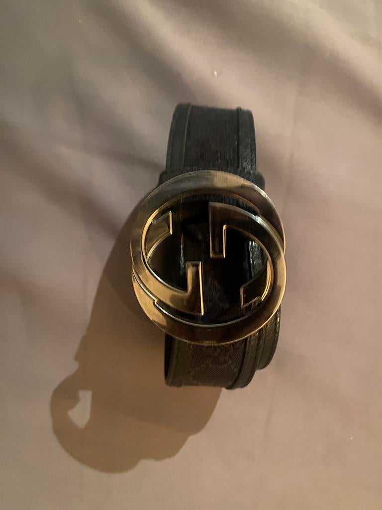 Gucci Belt - Iconic Double G Buckle, Verzenden, Zo goed als nieuw