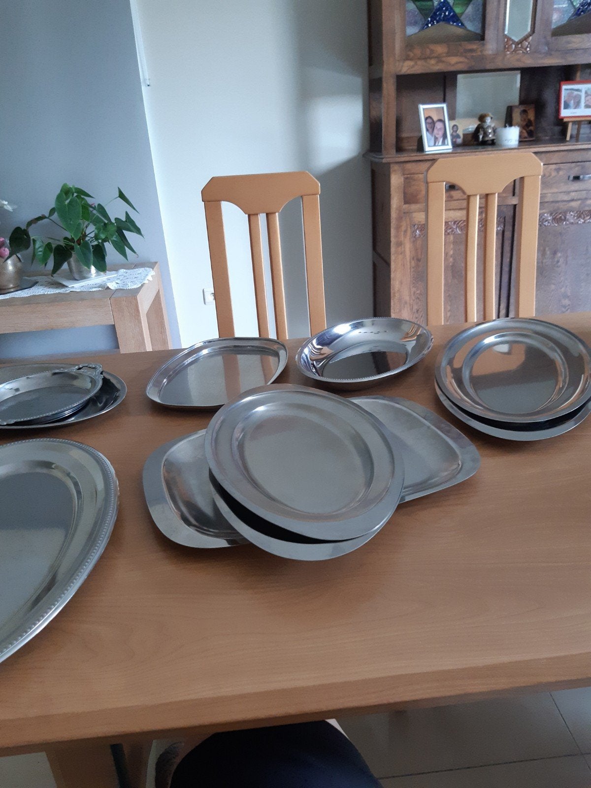Plats en inox., Enlèvement ou Envoi, Inox