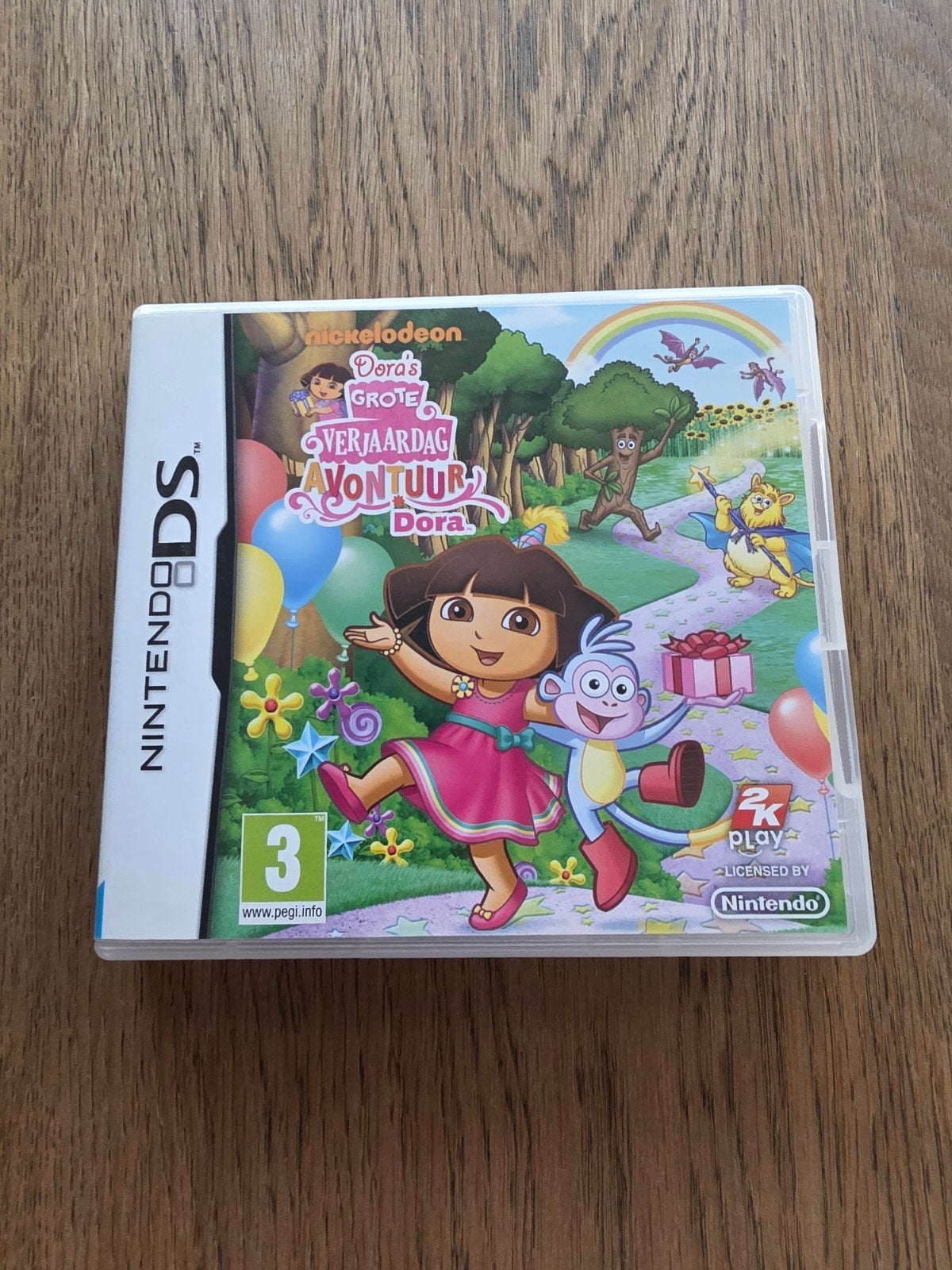 Dora's grote verjaardag avontuur - nintendo ds, Ophalen of Verzenden, Zo goed als nieuw, Vanaf 3 jaar