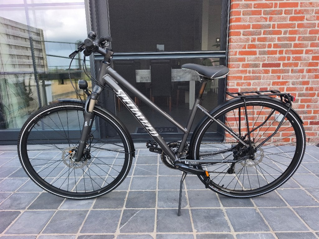Damesfiets"Specialized Crossover Elite Disc" in nieuwstaat., Fietsen en Brommers, Fietsen | Dames | Damesfietsen, Ophalen, 47 tot 50 cm