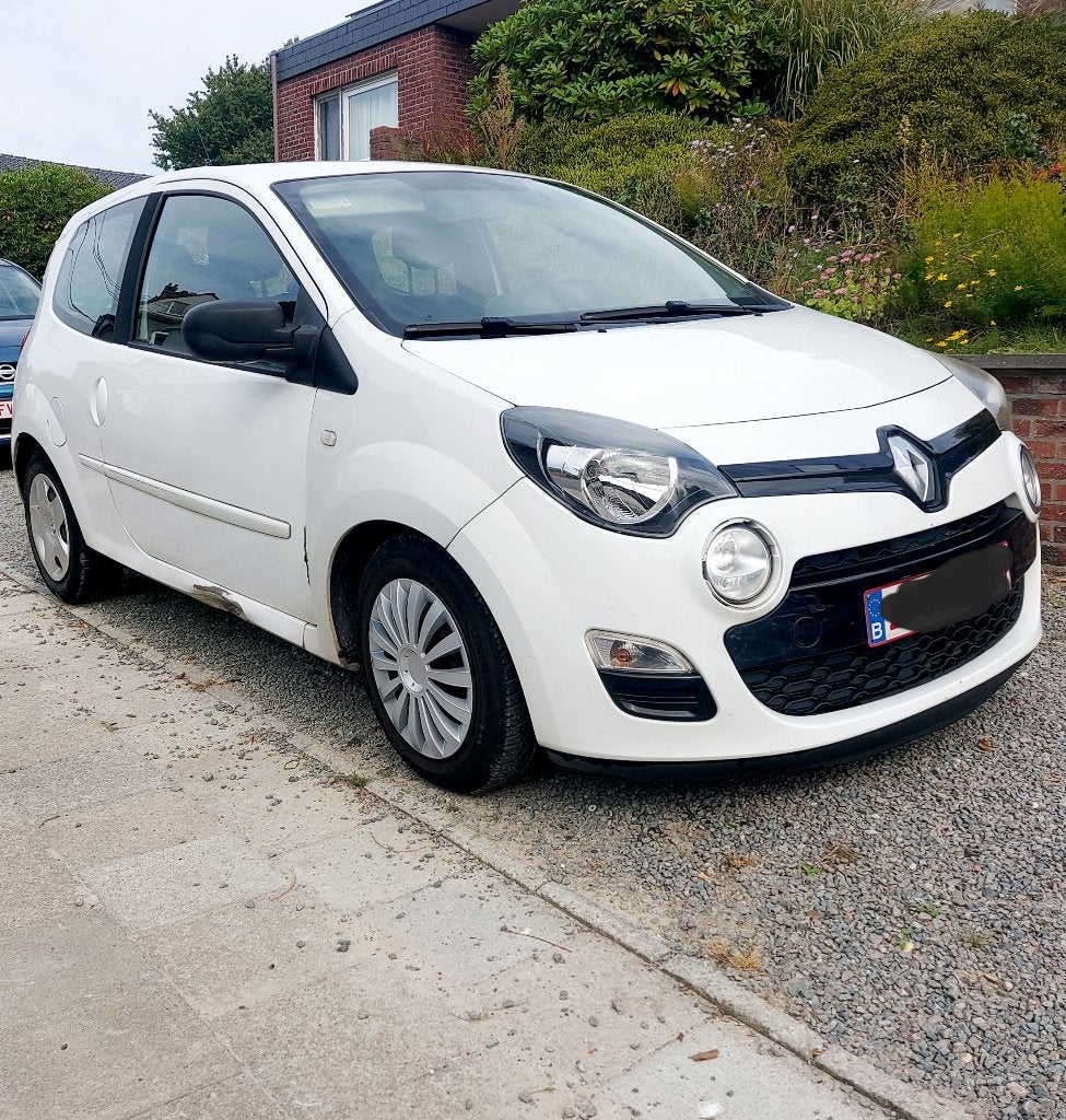 Renault twingo 2012, Auto's, Euro 5, Wit, Handgeschakeld, Grijs