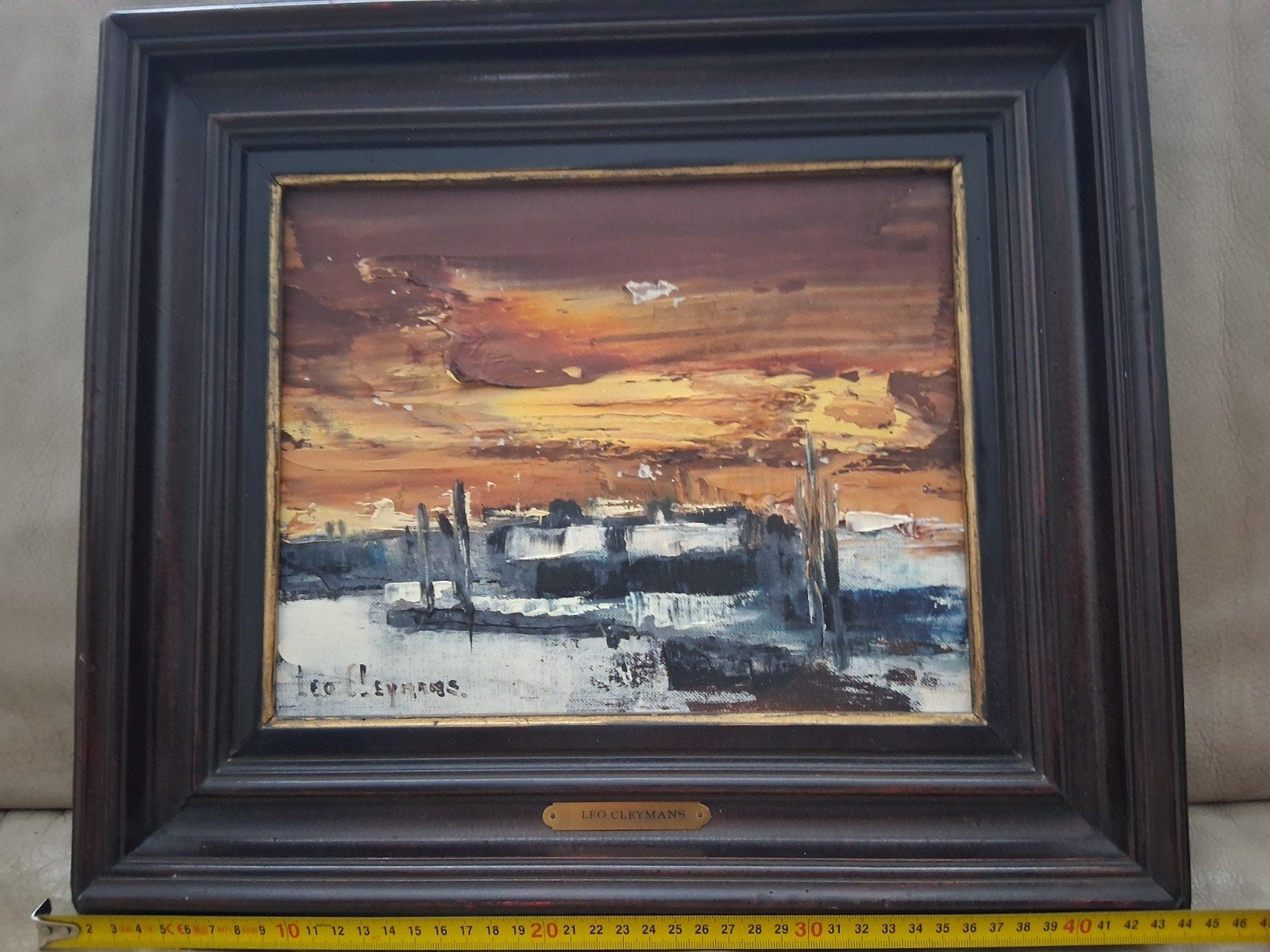 verzameling 10 decoratieve schilderijen, Antiek en Kunst, Ophalen, Olieverf