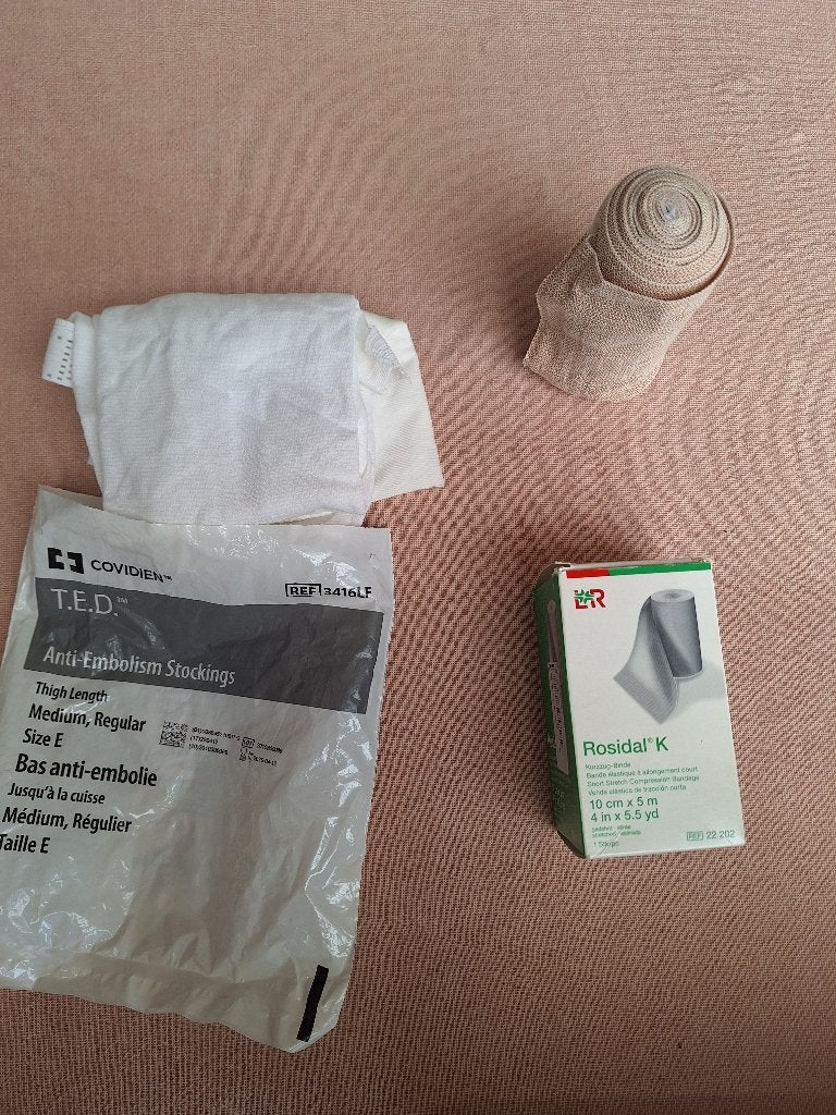 Oefenset verpleegkunde medicatietherapie +compressietherapie, Diversen, Ophalen of Verzenden