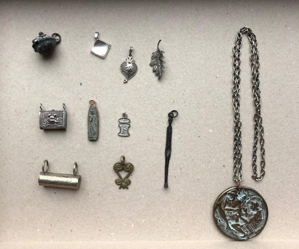Vintage juwelen zilver / brons per set/ stuk, Ophalen of Verzenden