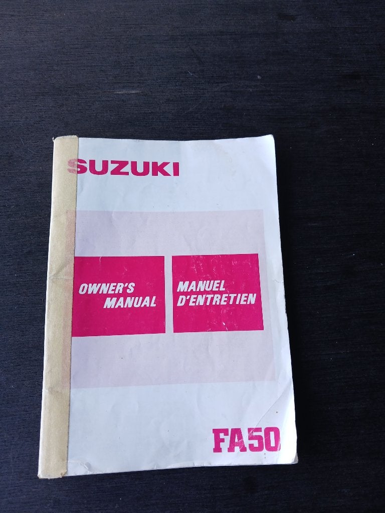 Suzuki fa 50 -1985-, Fietsen en Brommers, Brommeronderdelen | Scooters, Ophalen, Gebruikt, Overige typen, Overige merken