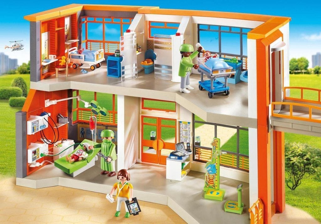 Playmobil kinderziekenhuis & 2 ambulances - 6657 & 6685, Enfants & Bébés, Jouets | Playmobil, Enlèvement