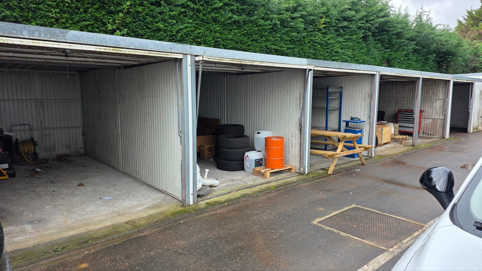 Metalen garage boxen 5 x 2.5 ferryn