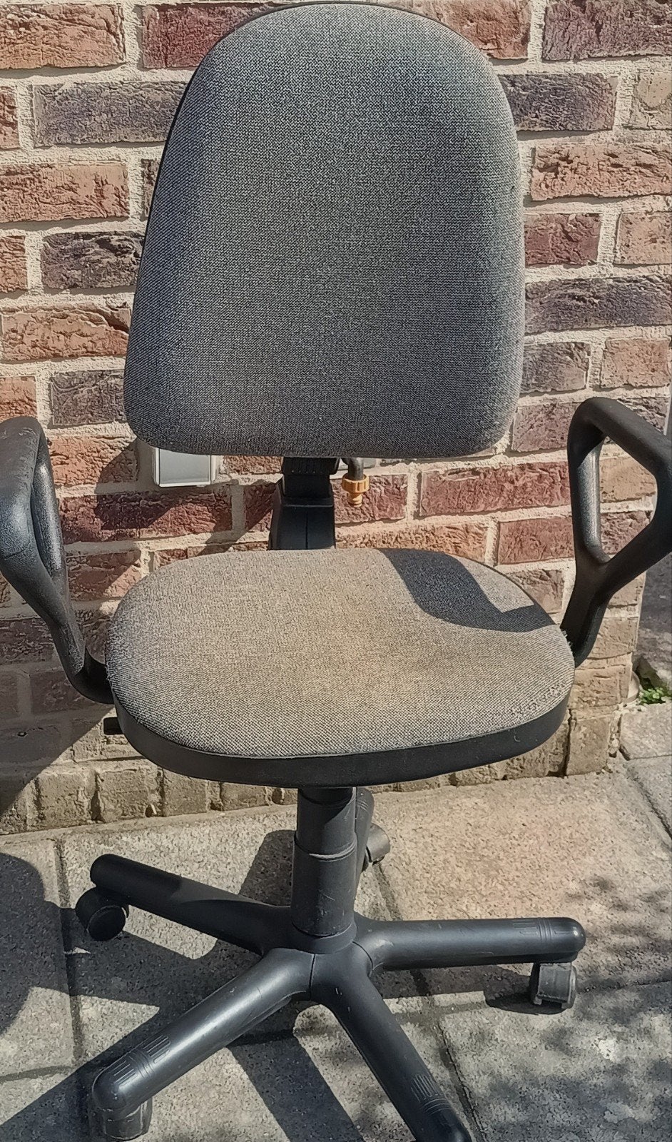 Chaise de bureau grise, Maison & Meubles, Chaises de bureau, Gris, Enlèvement, Utilisé, Chaise de bureau