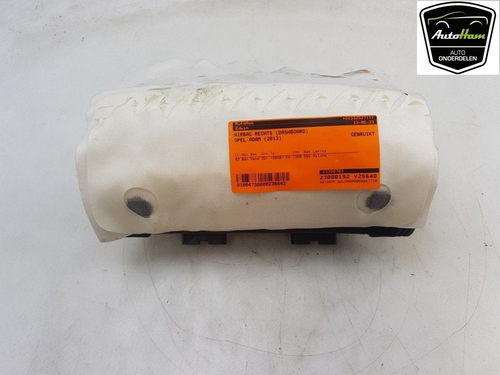 AIRBAG PASSAGIER Opel Adam (01-2012/12-2019) (|13350703|), Gebruikt, Opel