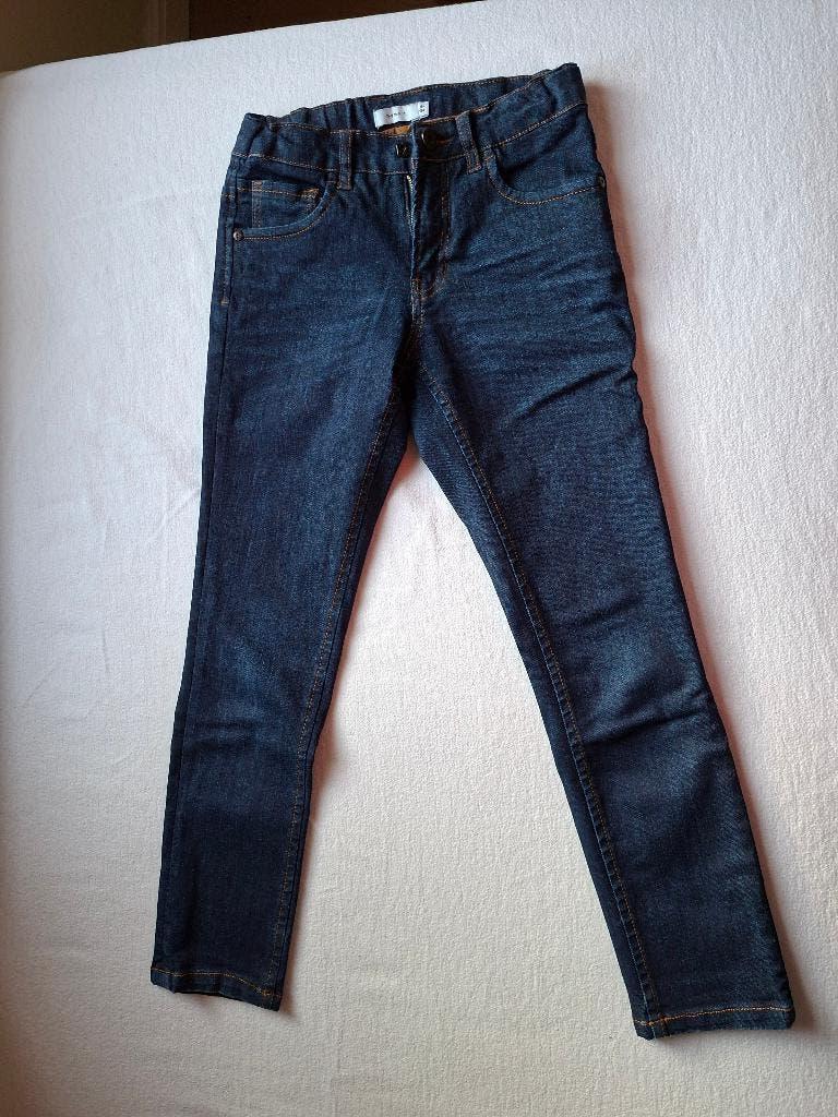 Jeansbroek van Name It, maat 134/9y, Kinderen en Baby's, Kinderkleding | Maat 134, Jongen of Meisje, Name it, Zo goed als nieuw