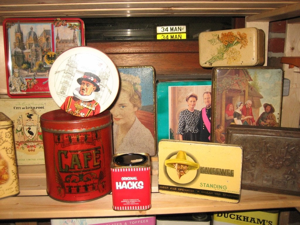 oud strijkijzer, audio, tabaksartikelen, coiffeur,typmachine, Collections, Collections complètes & Collections, Enlèvement ou Envoi