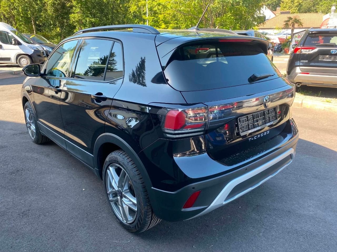 Volkswagen T-Cross 1.0 TSI 85 kW Life AUTOMAAT MET GARANTIE, Gebruikt, Euro 6, 116 pk, Zwart