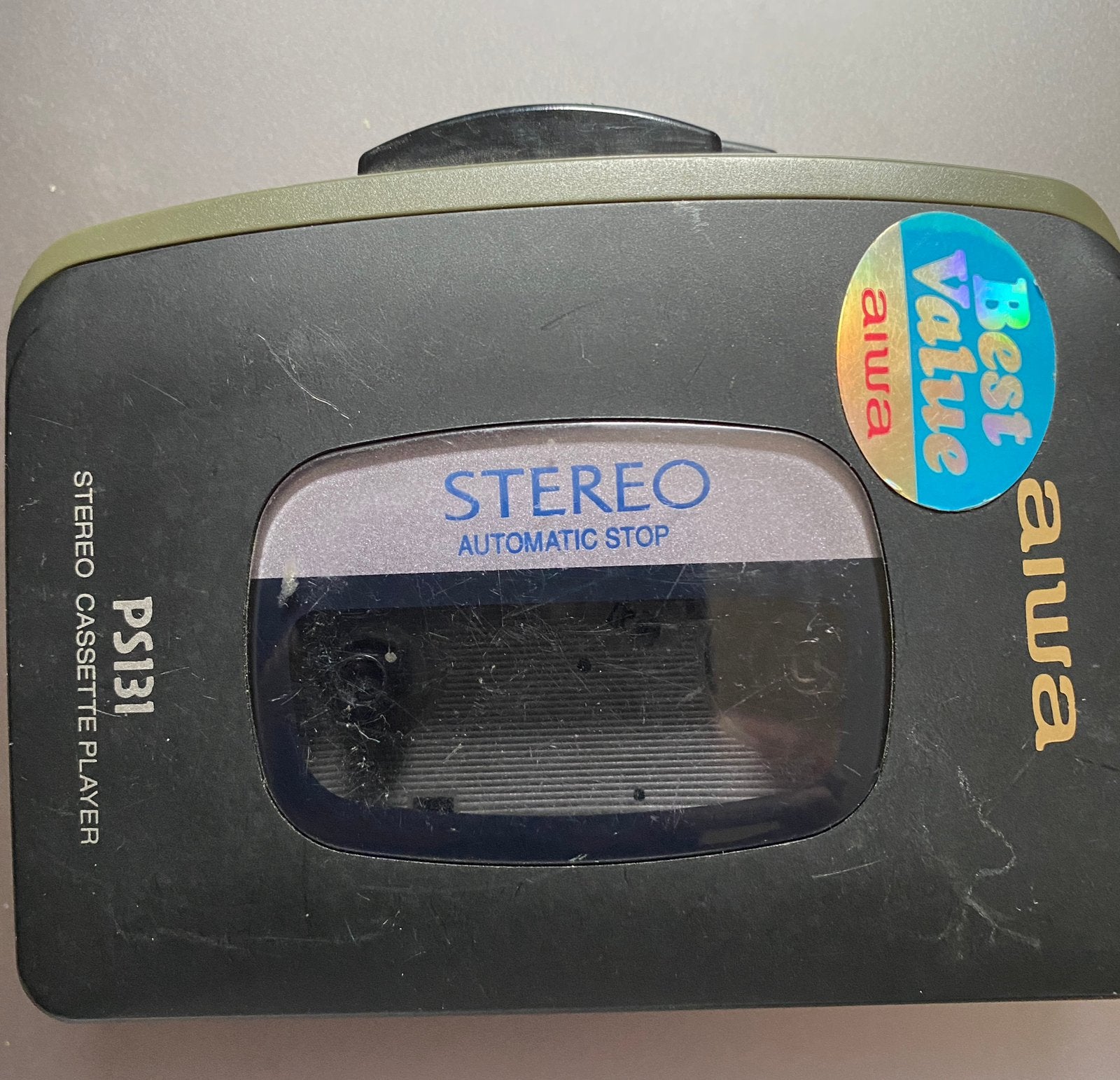 AIWA PS131 Vintage stereo cassettespeler, Audio, Tv en Foto, Cassettedecks, Ophalen of Verzenden