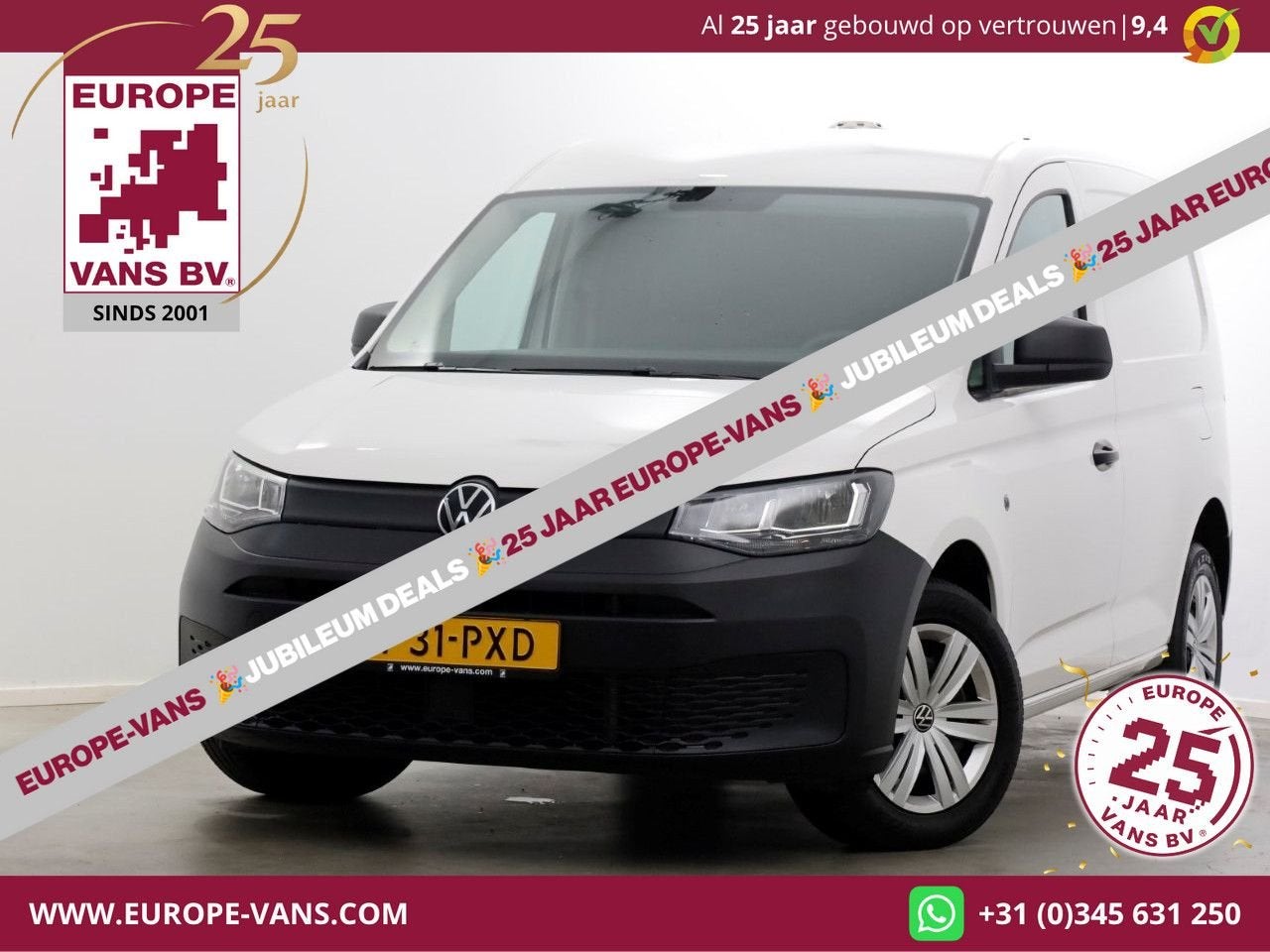 Volkswagen Caddy Cargo 2.0 TDI Airco/CarPlay/Cruise Control, Achat, 129 g/km, Entreprise, Diesel