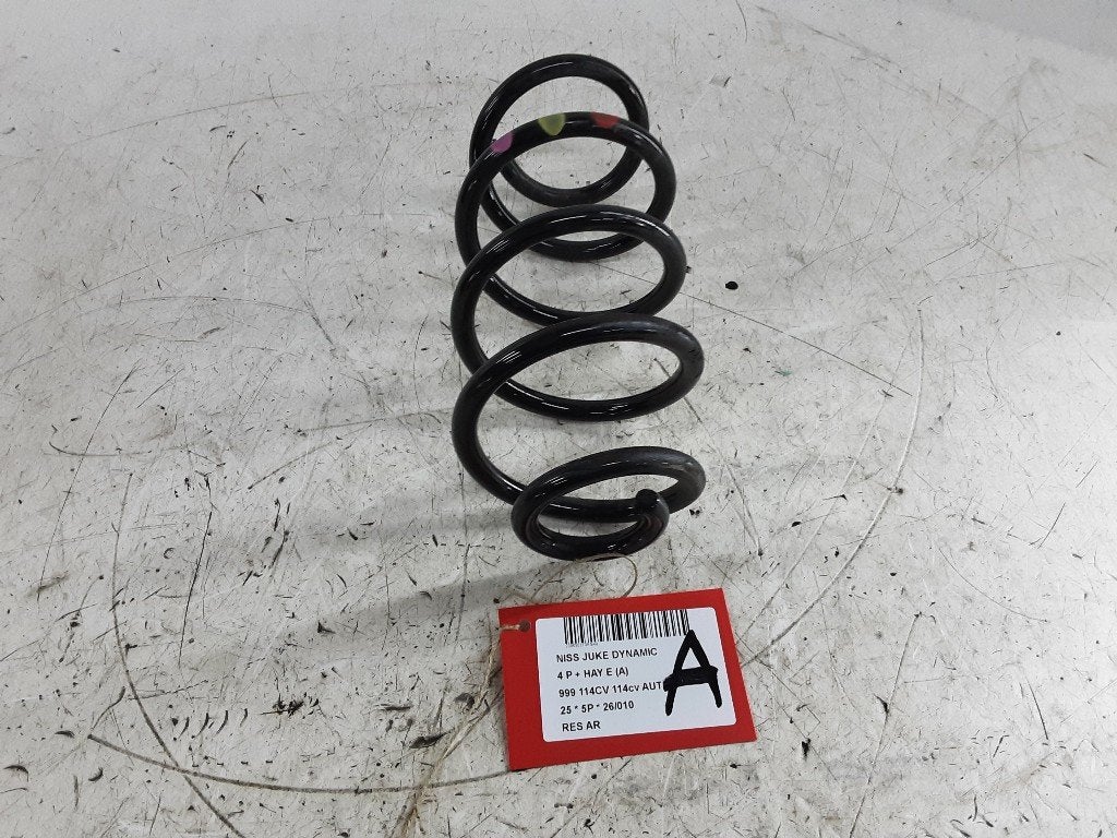 RESSORT DE SUSPENSION ARRIERE Nissan Juke (F16) (01-2019/-), Germany@nissan-services.eu, Kronenweg 38
50389  Wesseling, DE, Utilisé