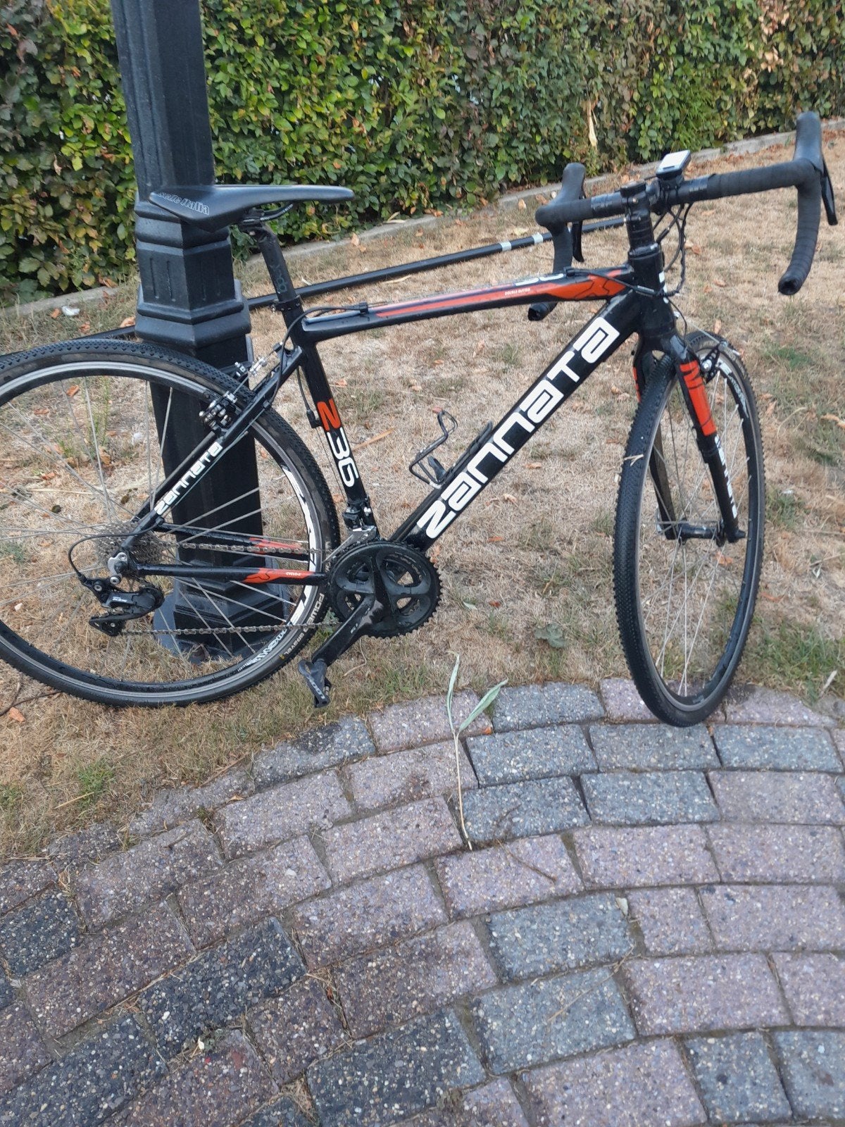 cross fiets zannata, Ophalen