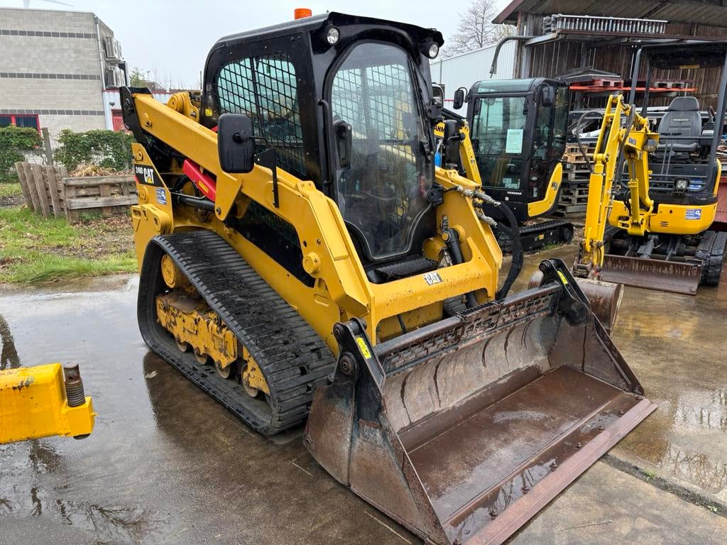 Caterpillar track loader 249D rups schranklader skidsteer, Ophalen