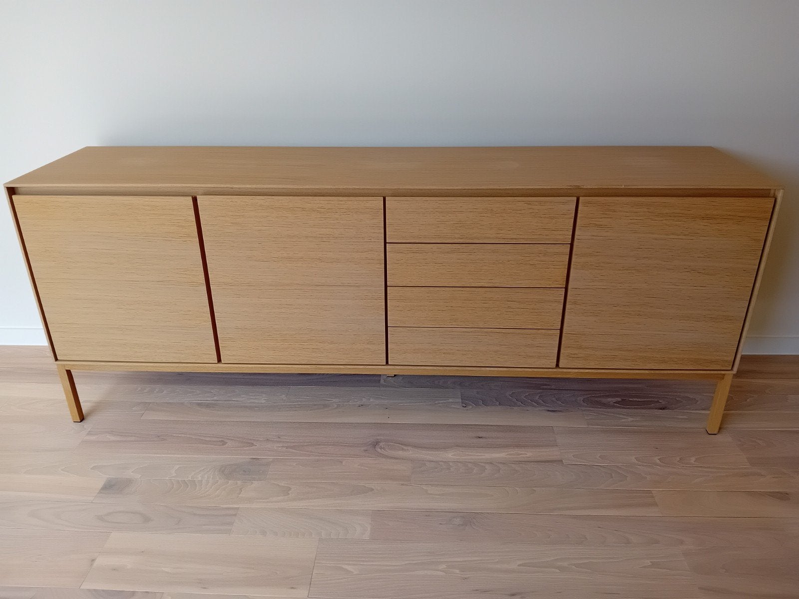 Dressoir, Ophalen, Met lade(s), Eikenhout, Zo goed als nieuw