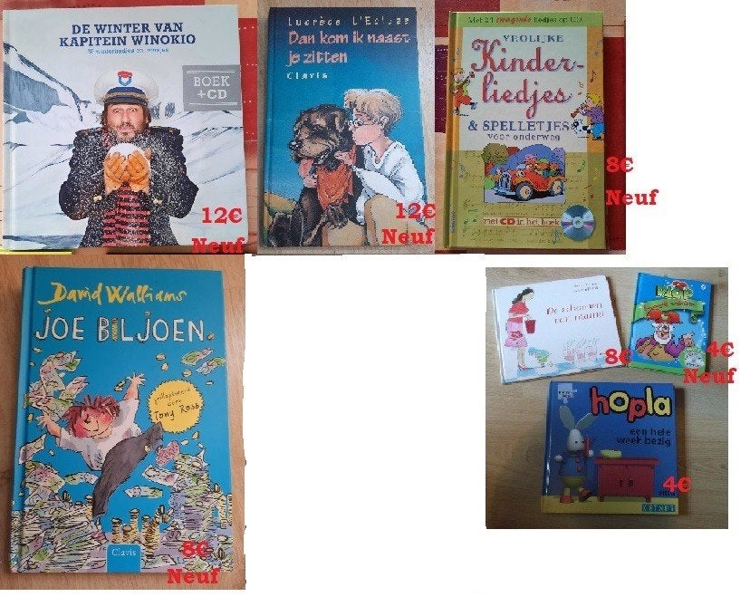 Livres enfants en Néerlandais- Neufs et comme neufs, Ophalen, Nieuw