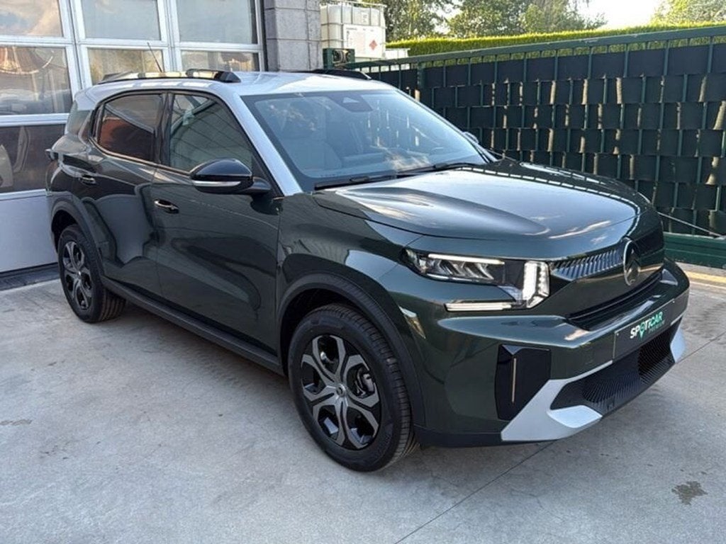 Citroen C3 Aircross Plus  100pk met wit dak, Auto's, Citroën, Euro 6, 100 pk, Bedrijf, Parkeersensor