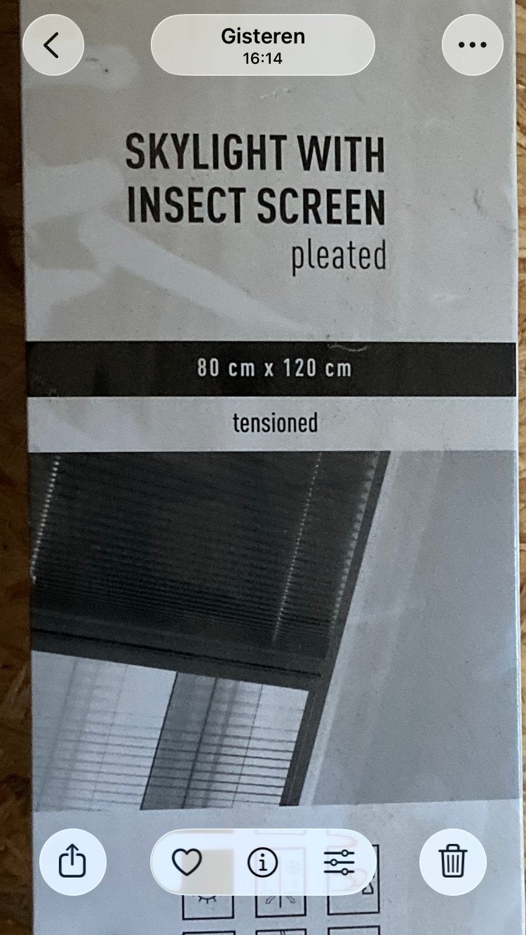 Lamel met insektwering, Maison & Meubles, Ameublement | Rideaux & Stores à lamelles, Neuf, Moustiquaire, Autres marques, Enlèvement ou Envoi