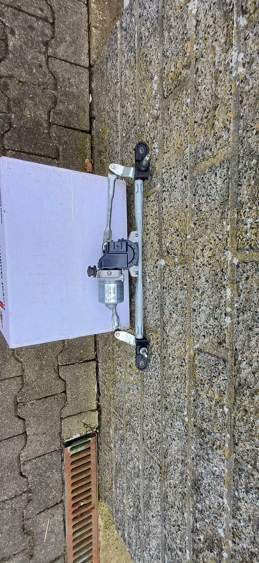Fiat Panda Ruitenwissermotor Voorruit MS1592007152 Denso, -, Utilisé, Fiat, -