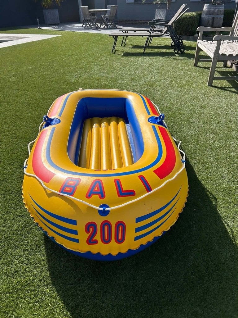 Rubber boot, Watersport en Boten, 90 m, 2 m, Rubber, Opblaasboot