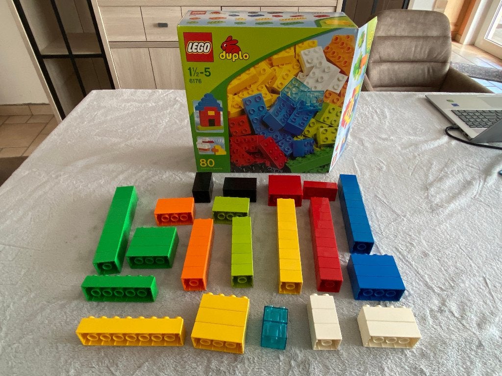 Lego Duplo 6176 Basisstenen, Enlèvement, Comme neuf, Duplo
