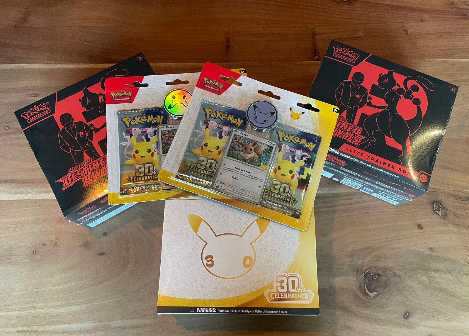 Pokemon 30th Celebration - Destined Rivals, Enlèvement ou Envoi, Neuf, Foil