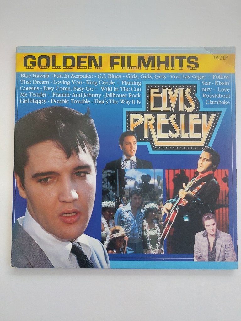 Elvis Presley - Golden Movie Hits (Double LP), Enlèvement ou Envoi, Rock 'n' roll, Comme neuf, Double LP